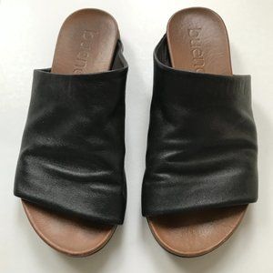 Bueno Free People Turner Leather Slides Sz 36